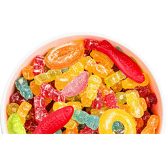 SmartSweets Sourmelon Bites Sour Candy, 3.5 oz Pouch