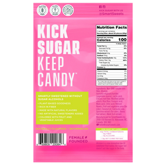 SmartSweets Sourmelon Bites Sour Candy, 3.5 oz Pouch