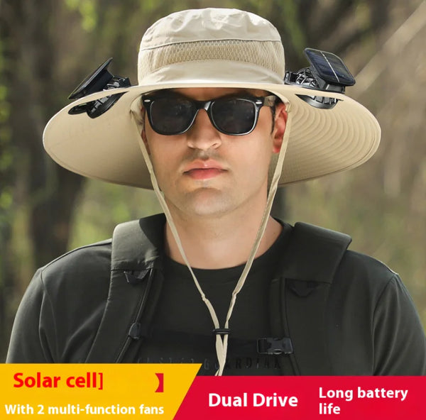 Solar Powered Fan Sun Protection Hat